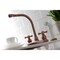 Kingston Brass KB716AX Victorian Centerset Kitchen Faucet, Antique Copper KB716AX - alternate 4